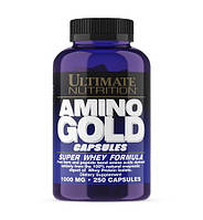 Аминокислота Ultimate Amino Gold Formula, 250 капсул