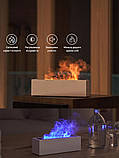 Зволожувач повітря портативний Kinscoter H3 Nordic Style Flame аромадифузор електричний, ефект полум'я, Black - ПОДАРУНОК + 2, фото 6
