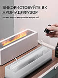 Зволожувач повітря портативний Kinscoter H3 Nordic Style Flame аромадифузор електричний, ефект полум'я, Black - ПОДАРУНОК + 2, фото 8