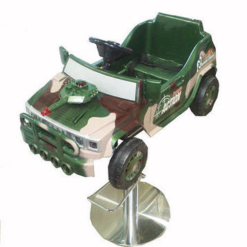 Дитяче перукарське крісло-машинка "Джип" Opus Studio (OS (джип))