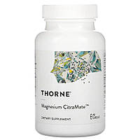 Витамины и минералы Thorne Magnesium Citramate, 90 капсул