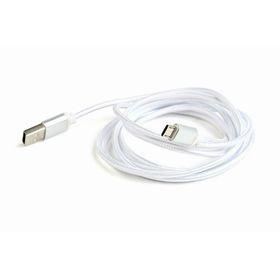 Кабель Cablexpert (CCB-mUSB2B-AMBM-6-S) USB 2.0 — Micro B, 1.8 м, сріблястий, фото 1