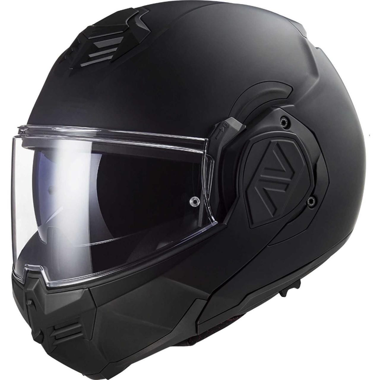 МОТОШОЛОМ МОДУЛЯР LS2 FF906 ADVANT SOLID КОЛІР MATT NOIR