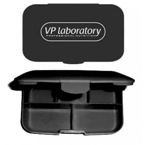 Таблетница VPLab Pill Box Черный - фото 1 - id-p2056548211