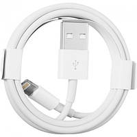 Кабель для Apple/Iphone/Ipad Usb to Lightining Foxconn, 1 м, 3 А, White БЕЗ КОРОБКИ