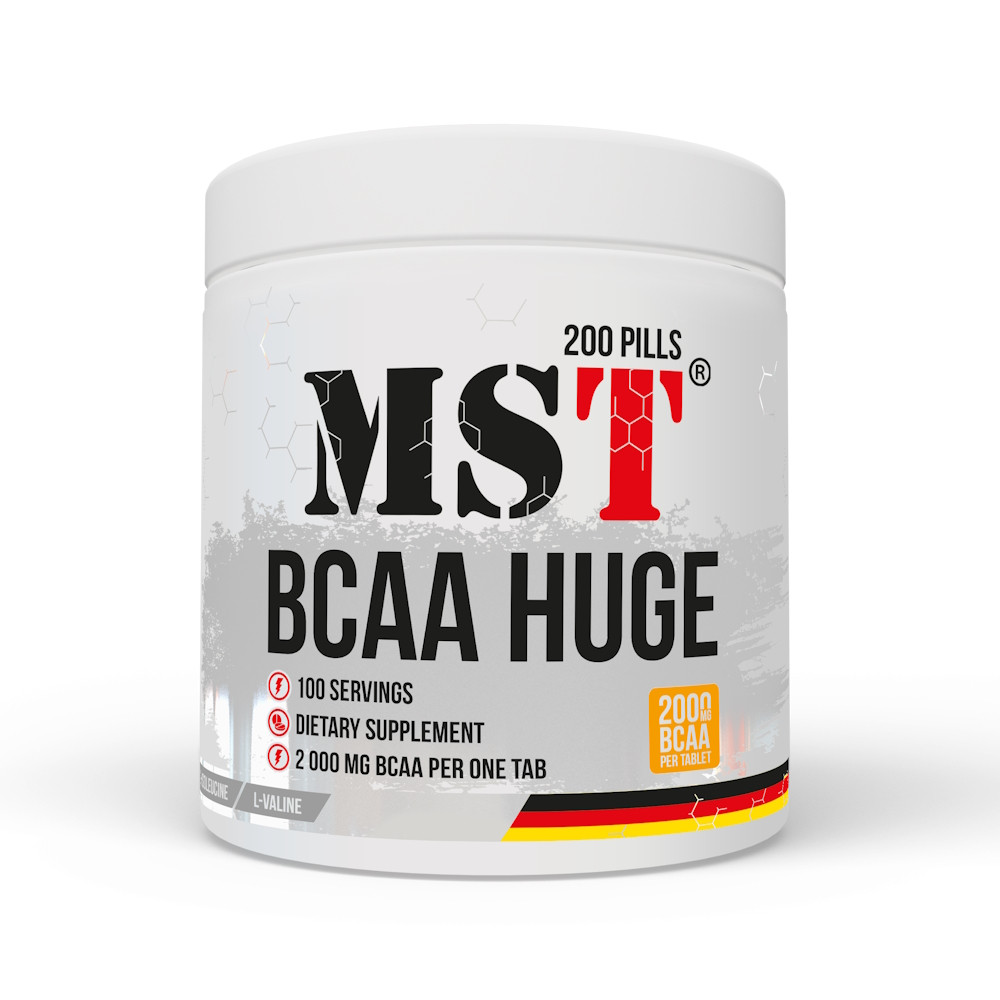 Амінокислота BCAA MST BCAA Huge, 200 таблеток CN3489 vh