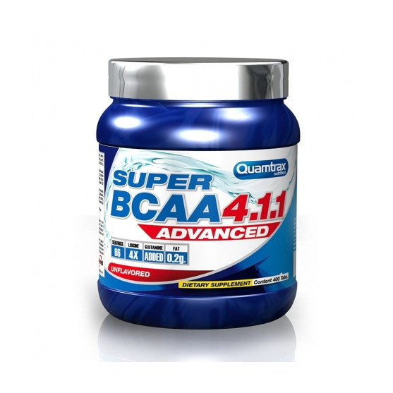 Амінокислота BCAA Quamtrax Super BCAA 4:1:1, 400 таблеток CN5680 vh