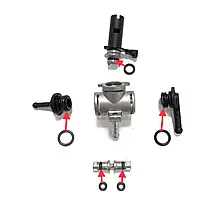 Ремкомплект крана кавомашин Saeco Odea, 12001614