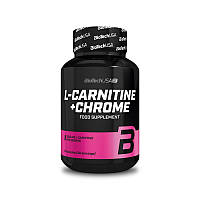 Жиросжигатель BioTech L-Carnitine + Chrome, 60 капсул