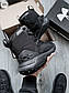 Чоловічі тактичні черевики Under Armour Hovr Dawn WP (чорні) високі повсякденні черевики 1265TP, фото 3