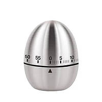 Кухонный таймер механический из нержавеющей стали Semi, 7.5*6.2 см, Egg