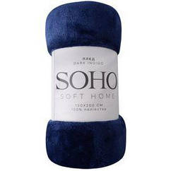 Текстиль для дому SOHO Плед 150*200 см Dark indigo