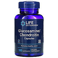 Препарат для суставов и связок Life Extension Glucosamine/Chondroitin, 100 капсул