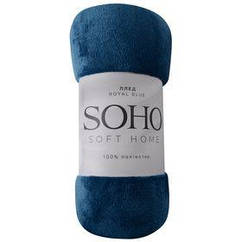 Текстиль для дому SOHO Плед 200*220 см Royal blue