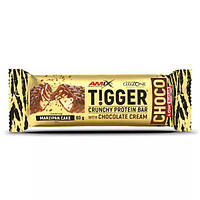 Батончик Amix Nutrition Tigger Choco Crunchy Protein Bar, 60 грамм Марципановый торт