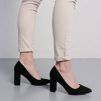 Жіночі туфлі 37 розмір 24 см Чорні (3979)
