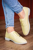 Жіночі туфлі 38 розмір 24 см Жовті (1772)
