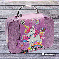 Набор детской косметики в саквояже Princess Unicorn B160(Violet)