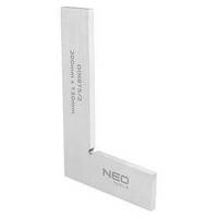 Угольник Neo Tools прецизионный, 20x13см, 90град, DIN875/2, углеродистая сталь (72-023)