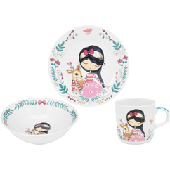 Набор посуды детск. Limited Edition FAIRY /3 пр. короб (C679)