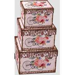 Подарочная коробка UFO 2269-SY517 Набор 3 шт BIKE прям.