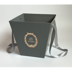 Подарочная коробка UFO W9221 GREY BOX Flowers