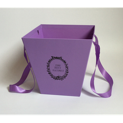 Подарункова коробка UFO W9222 LILAC BOX Flowers