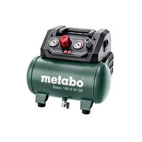 Компресор повітряний Metabo BASIC 160-6 W OF безоливний, 900 Вт, 6 л, 160 л/хв, 8бар, 8.4 кг (601501000), фото 1