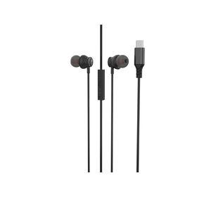 Гарнітура SkyDolphin SR30 з mic для Type-C DAC Black (HF-000485), фото 1