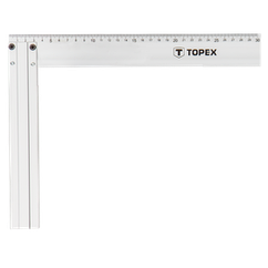 Косинець будівельний TOPEX, алюмінієвий, 300x175 мм (30C363)