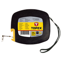 Лента измерительная TOPEX, стальная, 12.5мм х 20м (28C412)