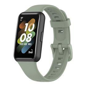 Силіконовий ремінець BeCover для Huawei Band 7/Honor Band 7 Light Green (709468), фото 1