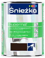 Емаль Sniezka Supermal олійно-фталева шоколадна глянсова F540 0.8 л