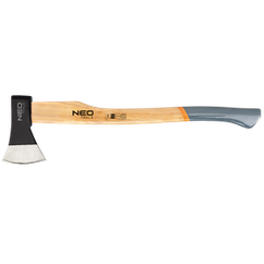 Сокира-колун NEO, дерев'яна ручка, 70 см, 1250 гр (27-012)