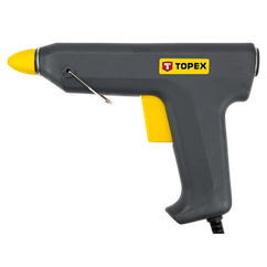 Пістолет клейовий TOPEX, 25/78Вт, стрижні 11 мм, подавання 12-18 г/хв (42E501)