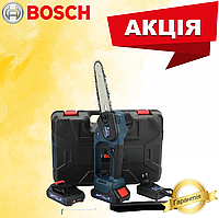 Аккумуляторная мини-пила Bosch UniversalChain 24 (24V, 4Аh, шина 15 см) веткорез Бош