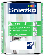 Эмаль Sniezka Supermal масляно-фталевая белая глянцевая F500 0.8 л