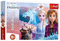 Пазли Холодне серце 2: Чудові сестри Frozen 2, 30 елементів, Trefl 18253, для дітей від 3 років