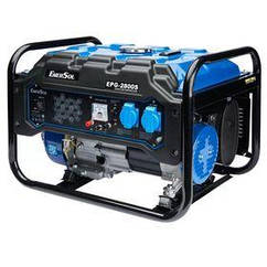 Бензиновий генератор EnerSol, 230 В (1 фаза), 2.5/2.8 кВт (EPG-2800S)