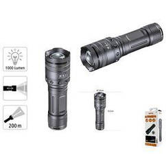 Ліхтар Hama Ultra Pro LED Torch L1000 Black (00185801)