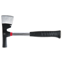 Сокира туристична TOPEX, ручка металева, прогумована, 32 см, 600 г (02A110)