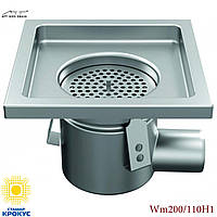 Трап горизонтальний ATT Inox Drain WM200/110H1