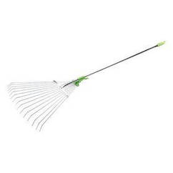 Граблі для листя Verto, складані, 15 зубців, ширина 19 см, 123 см, 0.8 кг (15G052)