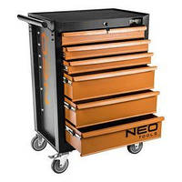 Шкаф-тележка для инструмента Neo Tools, 6 ящиков, 68x46x103 см, до 280 кг, стальной корпус (84-221)