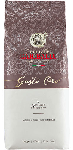 Кава Garibaldi Gusto Oro в зернах 1 кг
