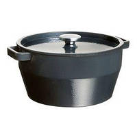 Кастрюля PYREX Slow Cook grey чугун кастрюля кругл 6.3л (SC4AC28/6241)