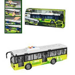 Игрушка DIY TOYS Автобус міський інерц зі світл та звук еф, двері відч