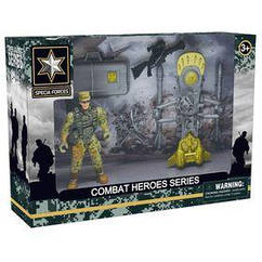 Игровые фигурки DIY TOYS Фигурка военного с оборудованием (CJ-2175184)