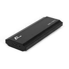 Внешний карман Frime M.2 NVMe PCIe, USB 3.2 Type-C, Metal, Black (FHE300.M2UC)