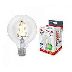Світлодіодна лампа глоб-ретро Electrum Filament 8W E27 4000K (A-LG-1426)